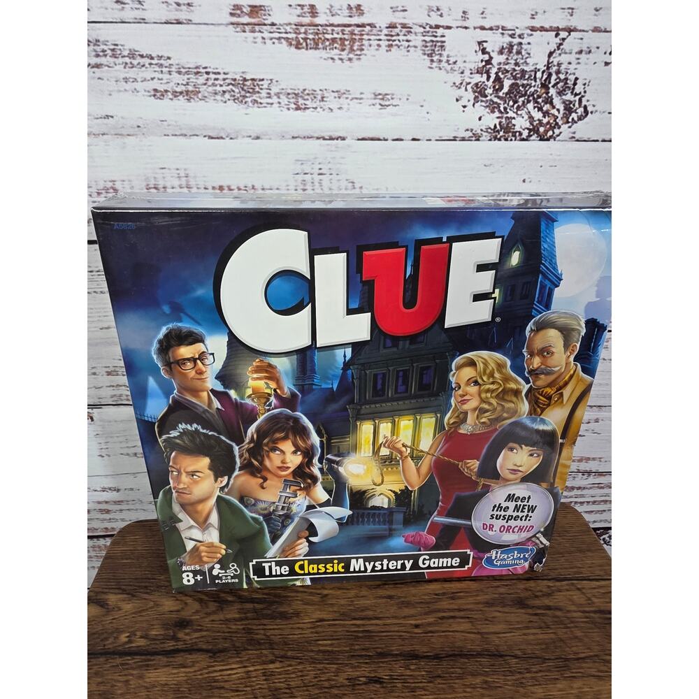 Clue Mystery Board Game Game for 2-6 Players Ages 8 and Up